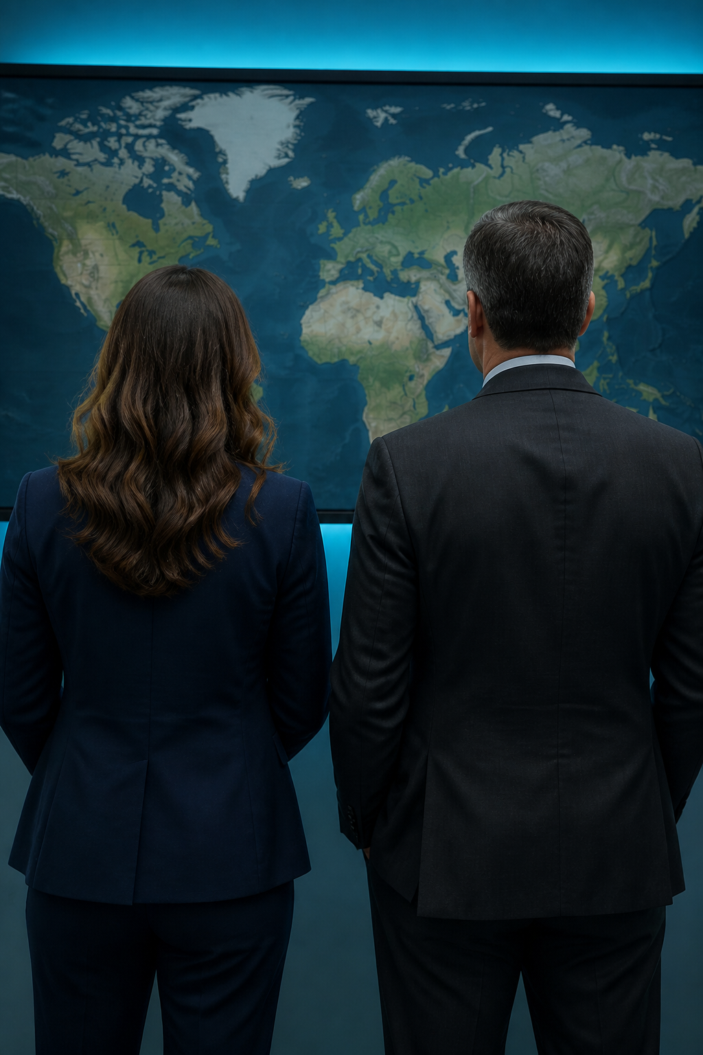 International trademark strategy, viewed from behind